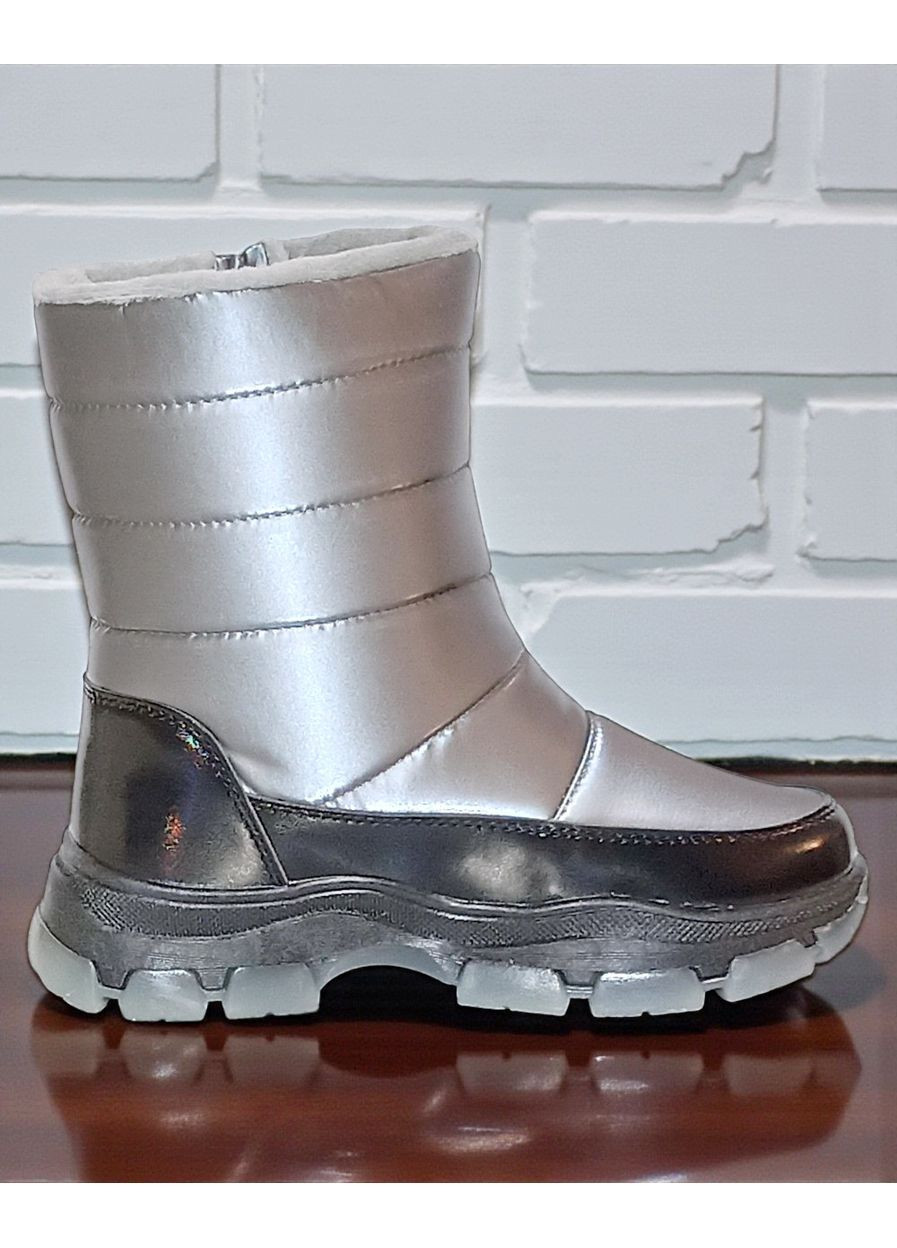 Зимові дутики на овчині, зимові черевики для дівчини підлітка Вістеп Weestep (365956898)