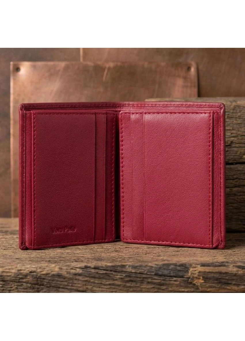 Кошелек из натуральной кожи Cortina 5088 rosso (90307) Красный Tony Perotti (400686079)