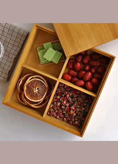 Менажниця з дерева Гуачіле сієна (МЕН-005905) No Brand (327867066)