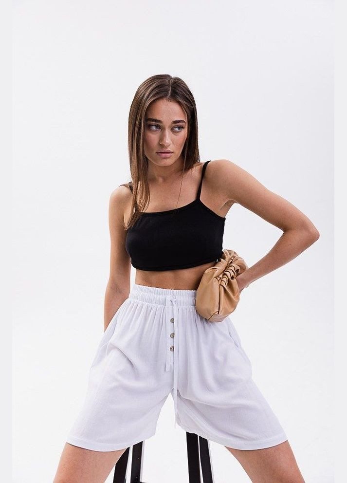 Шорти льон бермуди No Brand (340668749)