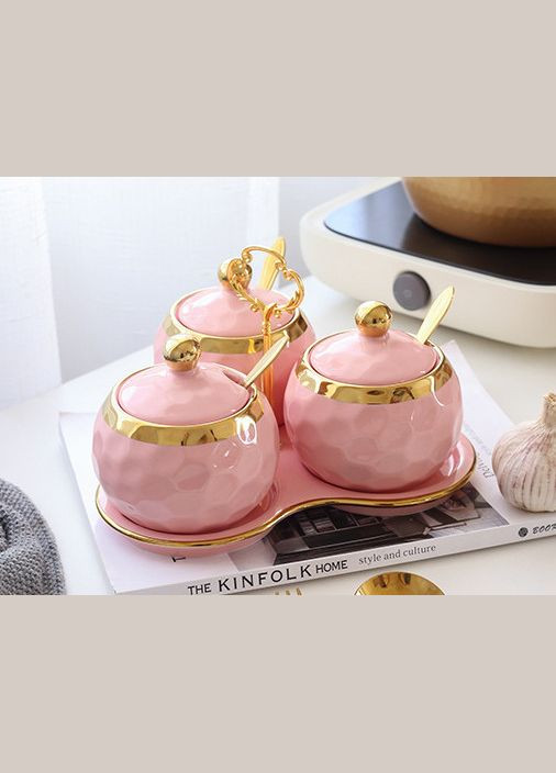 Набор банок на подставке для хранения 6863 7 предметов No Brand (364497331)