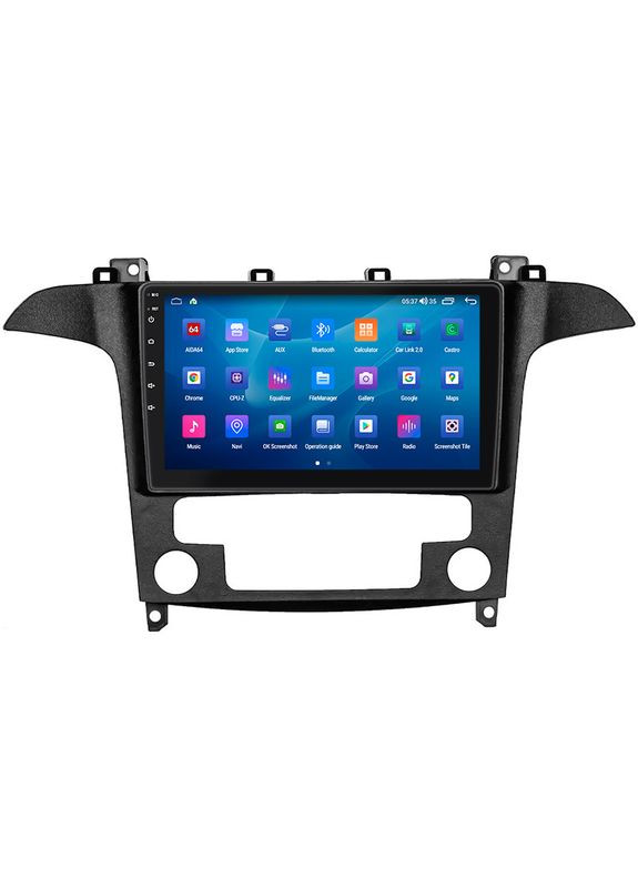 Штатна магнітола для Ford S-MAX I Рестайлінг 2010-2015 екран 9" 2/32 Gb CarPlay 4G Wi-Fi GPS Prime 5 шт. Lesko (336198199)