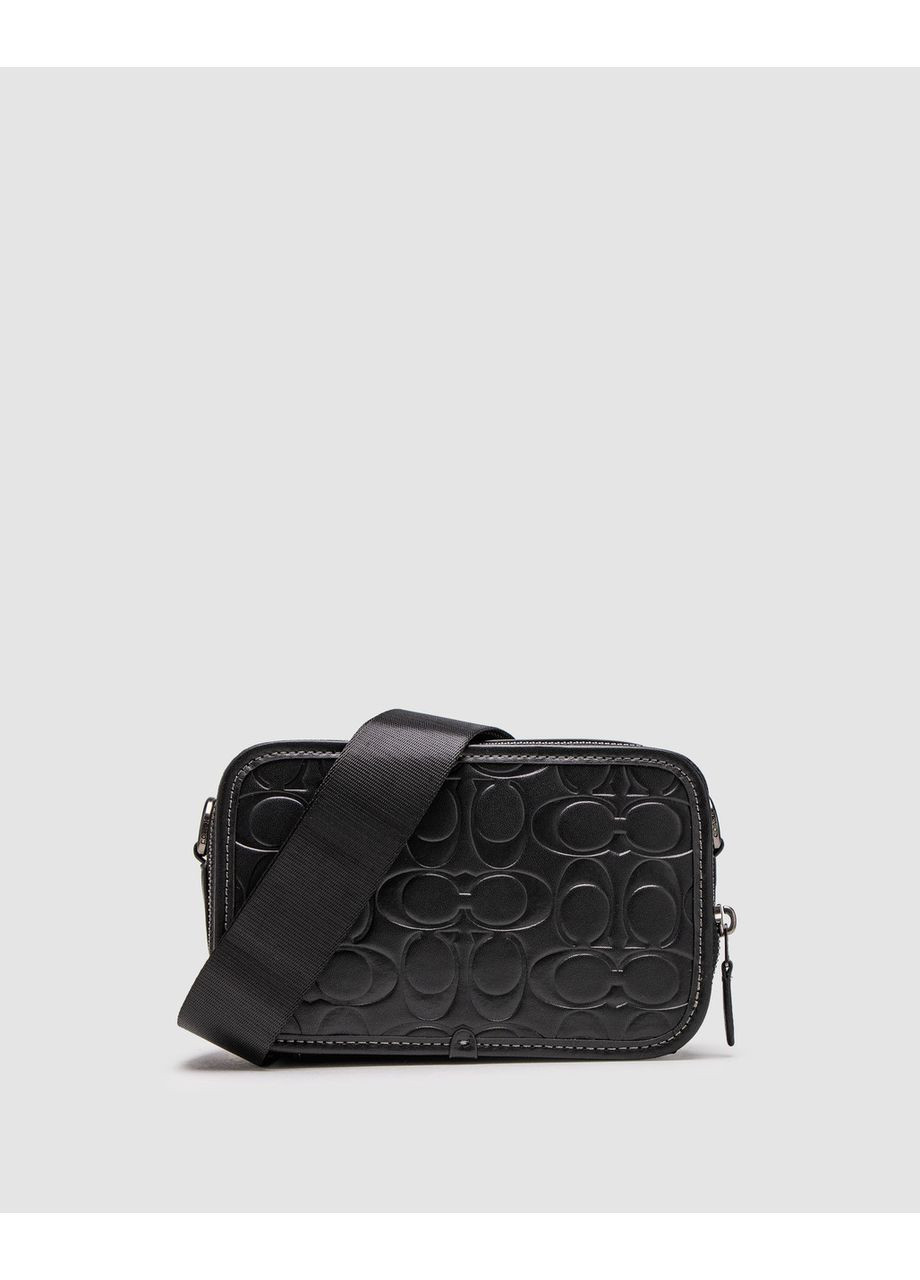 Сумка мужская Wyatt Crossbody Bag In Signature Refined Calf Leather Black No Brand (355343105)