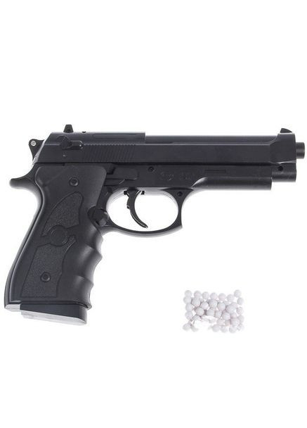 Страйкбольный пистолет Beretta 92 G052B пластик черный Galaxy (354823822)