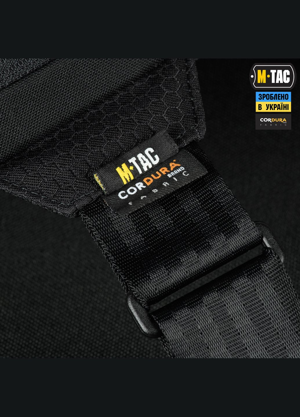 Сумка Sling Pistol Bag Elite Hex с липучкой Black M-TAC (303261848)