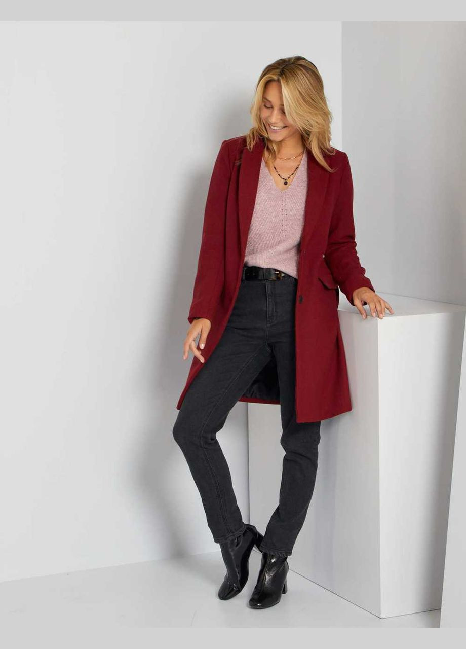 Рожевий пуловер зима,рожевий в візерунки, Kiabi