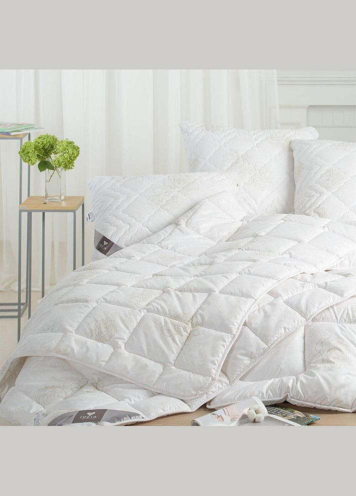 Ковдра 4 Сезона зима-літо полуторна 140х210 см дві ковдри в наборі, антиалергенна, супер тепла, IDEIA (334726845)