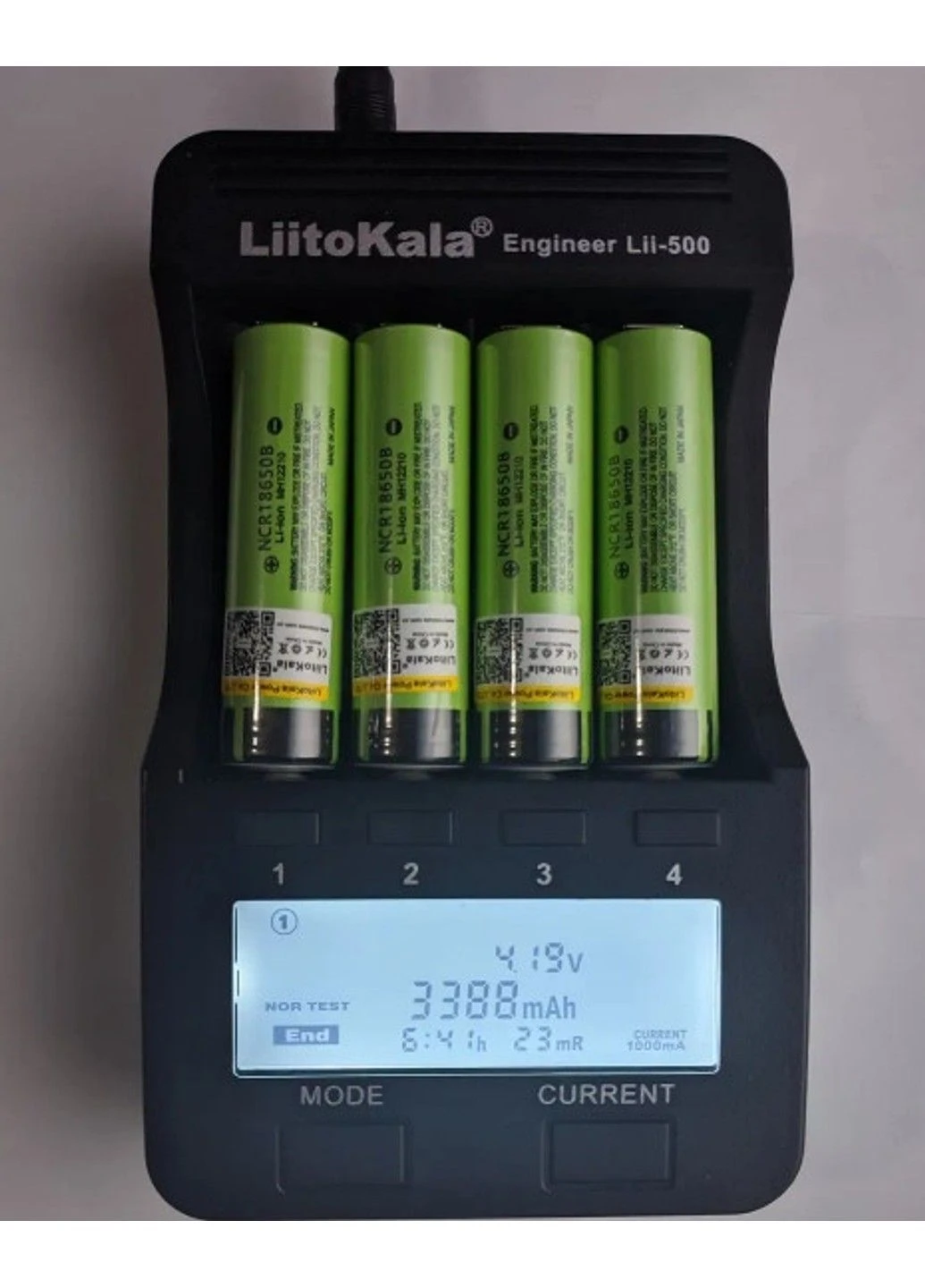 Промышленный аккумулятор Li-ion NCR18650B 3400 mAh без защиты Panasonic (332635092)