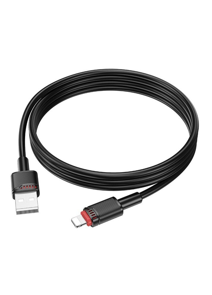 Зарядний кабель USB-Lightning для iPhone / Провід шнур юсб лайтнінг для зарядки айфона Apple пристроїв Borofone (360635979)