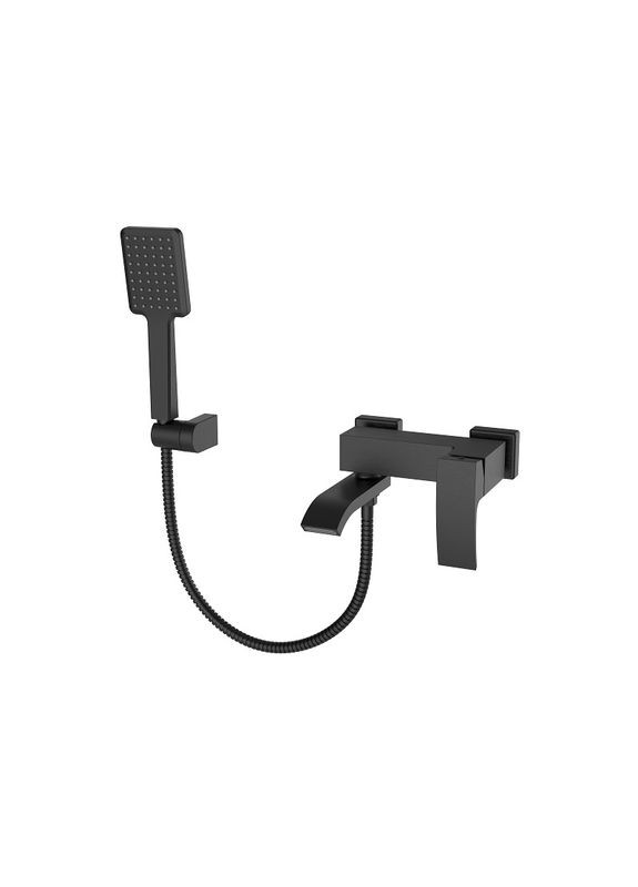 Смеситель для ванны с коротким изливом KB41007-05 (Цвет черный) (KR3455) KOER (315151977)