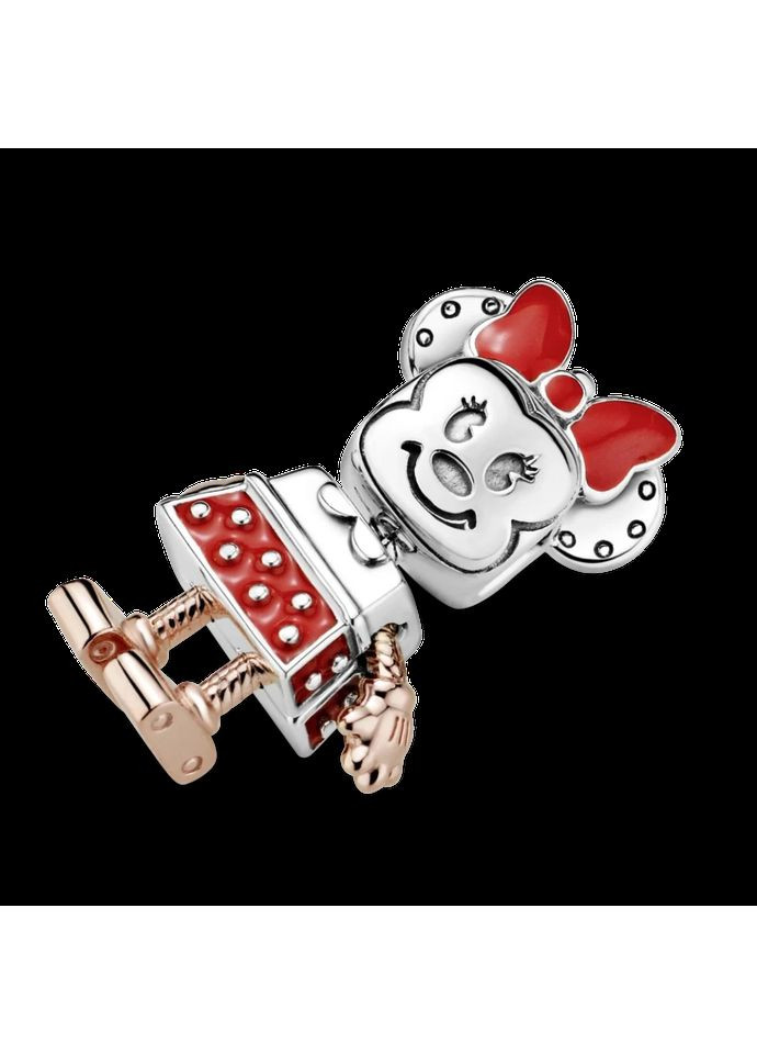 Срібний шарм Пандора "Мінні Маус робот" 789090C01 Kabluchka (355344495)