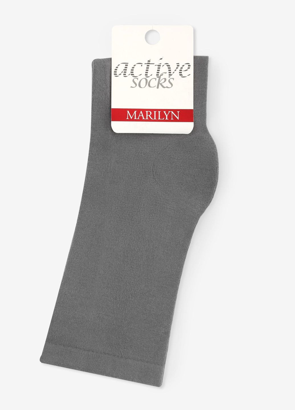 Серые носки женские классические forte 58b Marilyn однотонные (308210908)