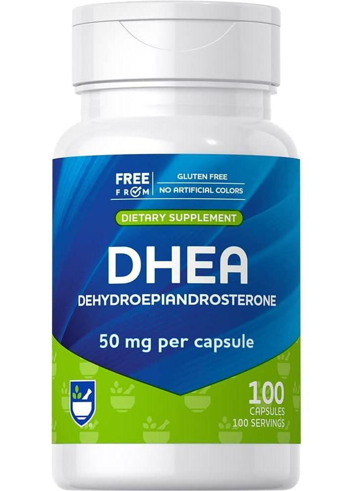 Для підвищення тестостерону Rite Aid DHEA 50 мг 100 капс. No Brand (351506221)
