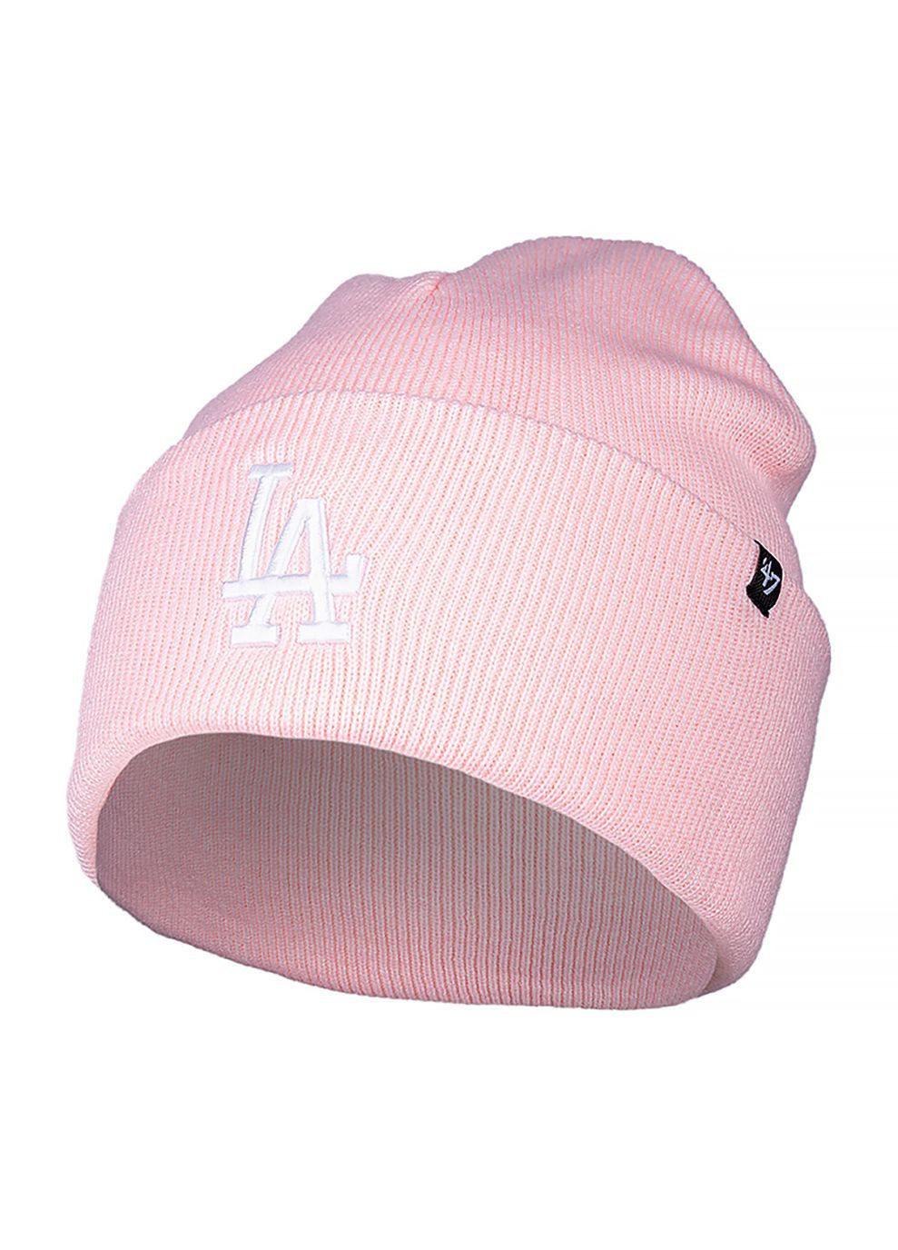 Шапка MLB LOS ANGELES DODGERS HAYMAK Рожевий 47 Brand (282317161)