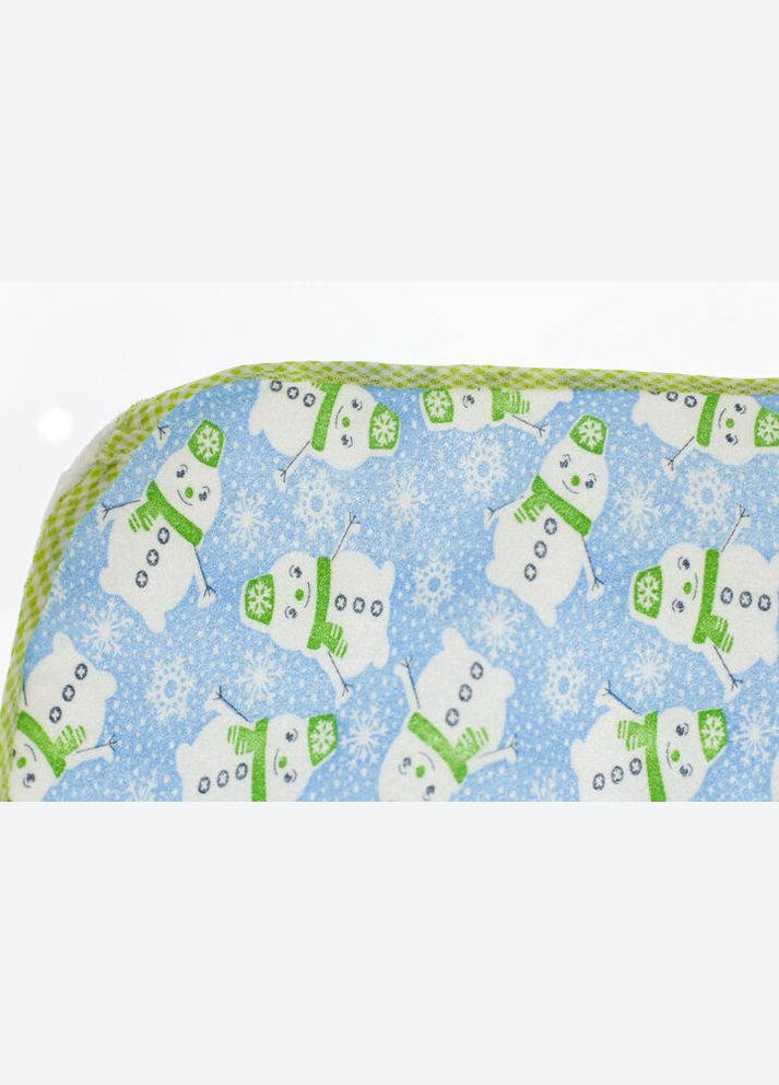 Клеенкашляпка для мальчика голубая Снеговик 50*70 см Murat Baby (35585) BABYKROHA (303924615)