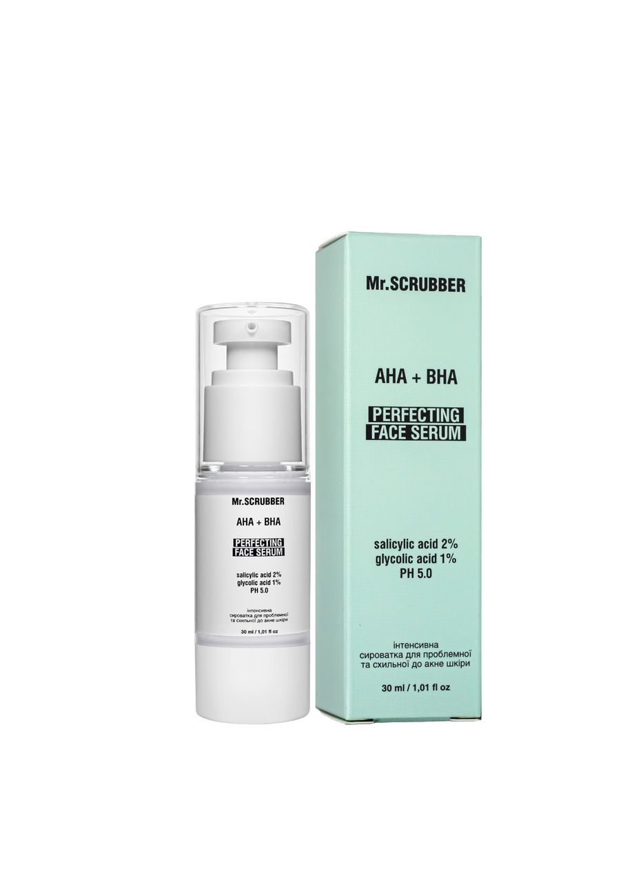 Подарунковий набір для проблемної шкіри обличчя Mr.Scrubber Acne Care Daily Face (пінка, тонік, сироватка) Mr. Scrubber (336167449)