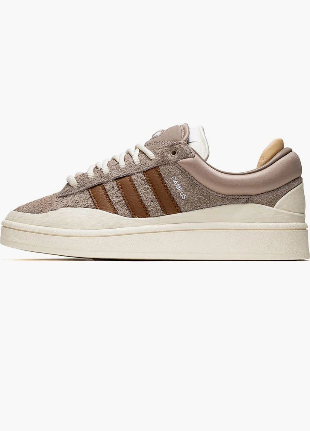Коричневі Осінні кросівки чоловічі x bad bunny campus chalky brown brown id2529 adidas