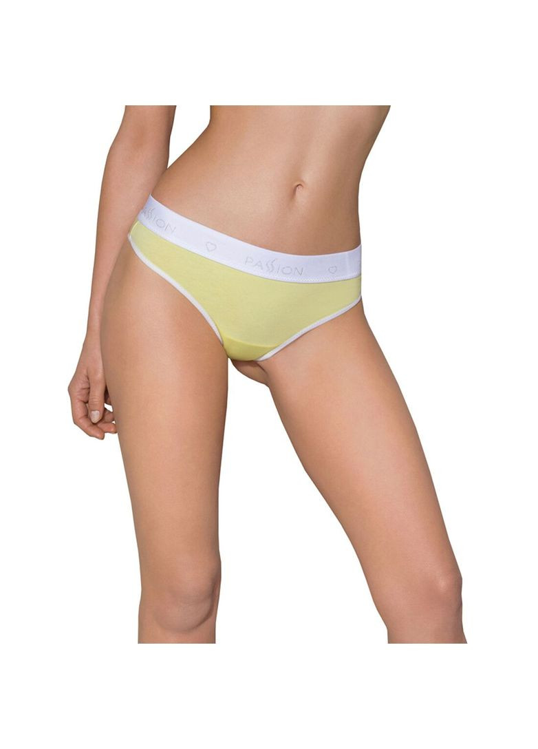 Спортивні трусики-стрінги PS007 PANTIES, yellow - CherryLove Passion (340274879)