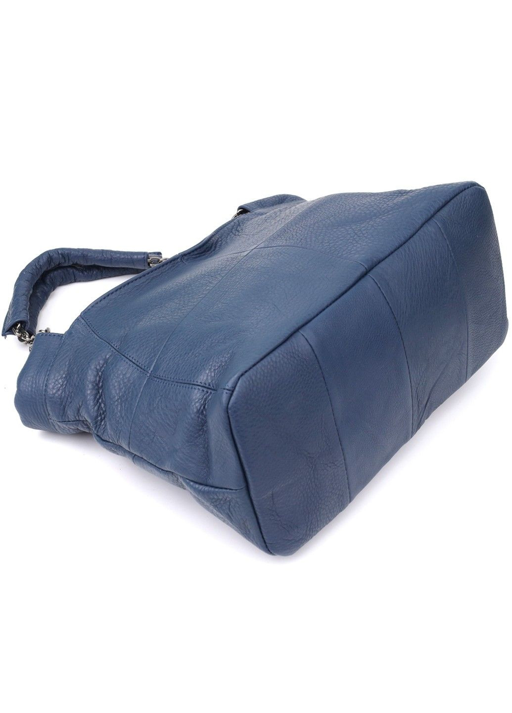 Женская сумка на каждый день из натуральной кожи 22988 Синий Vintage (356452166)