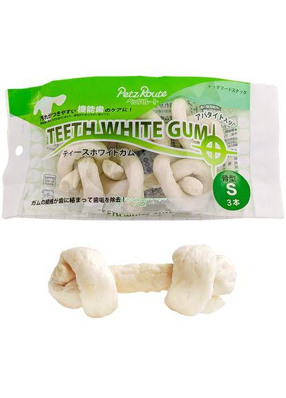 Жевательные лакомства для собак Petz Route Teeth White Gum (4984937604035) DoggyMan (279562935)