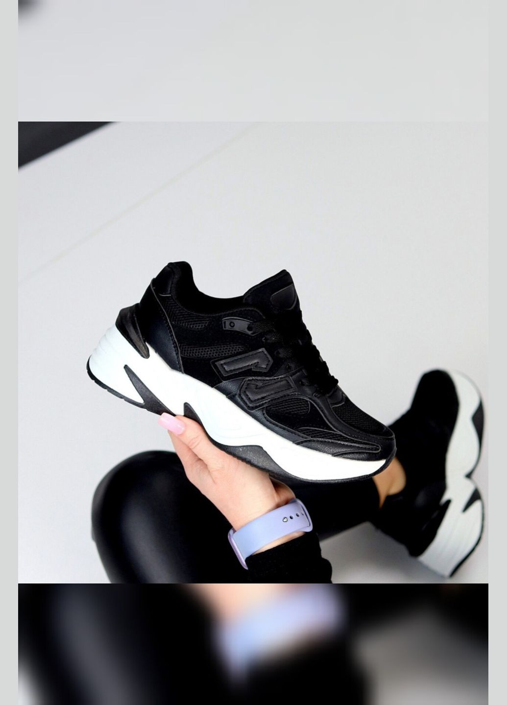 Женские спортивные кроссовки черные экокожа сетка белая подошва легкие удобные для повседневной носки Viki кросівки чёрные лето (317211396)