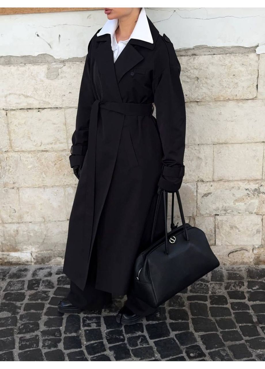 Жіночий тренч подовженого крою MonCher демісезон (361310469)