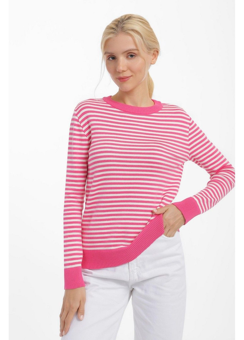 Розовый демисезонный джемпер jw915 Sewel