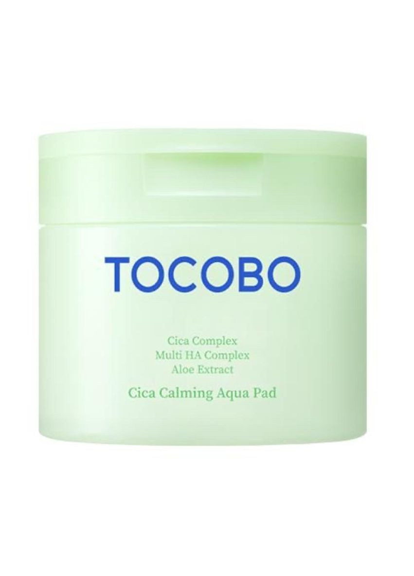 Успокаивающие тонер-педы для лица Cica Calming Aqua Pad Южная Корея TOCOBO (351386100)