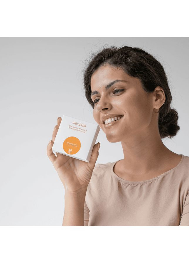 Лівсейф - для здоров'я печінки та жовчного міхура 30 кап Чойс CHOICE (338800239)