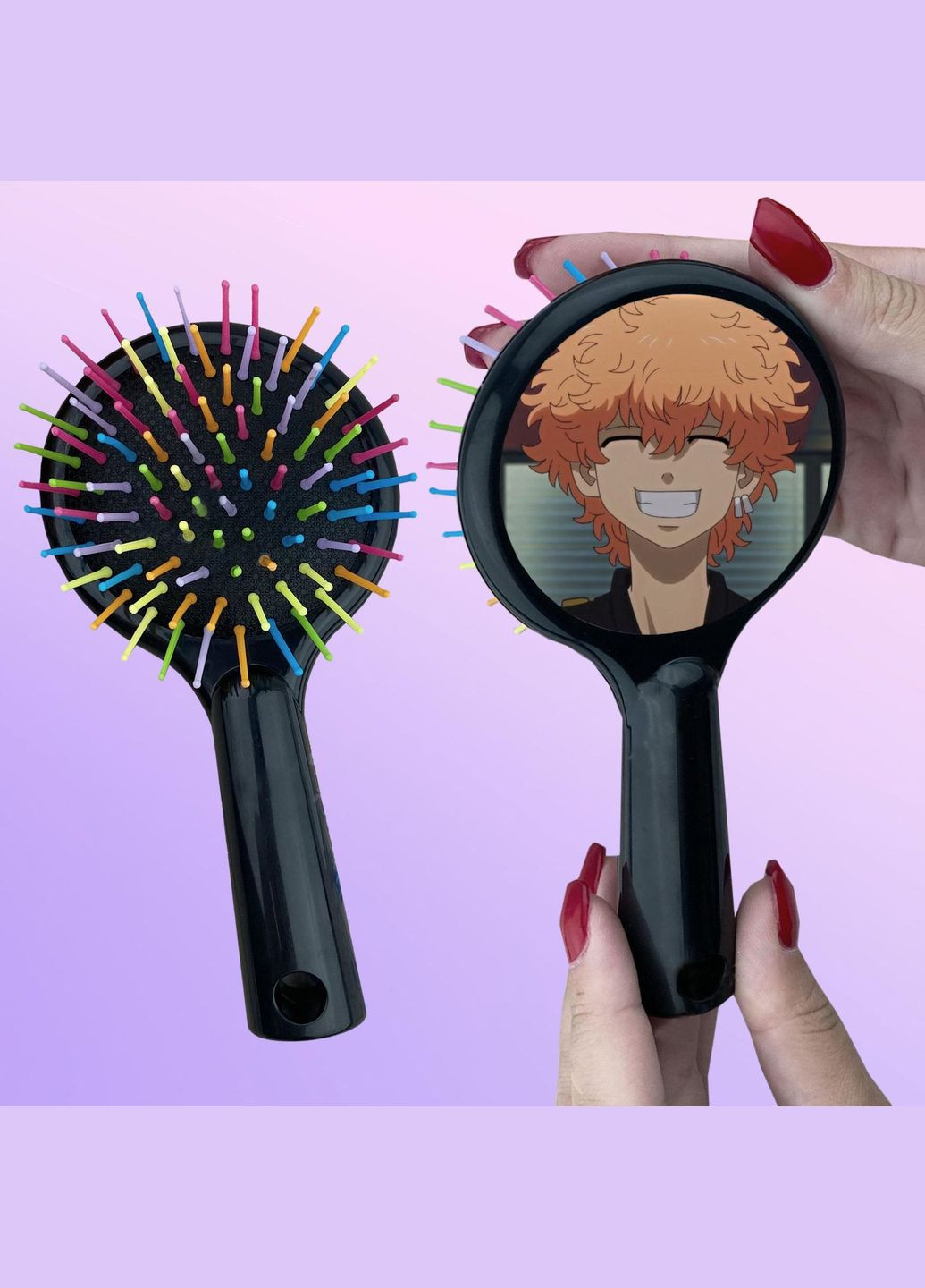 Расческа для волос Аниме Токийские мстители #0003 черный No Brand (315045810)