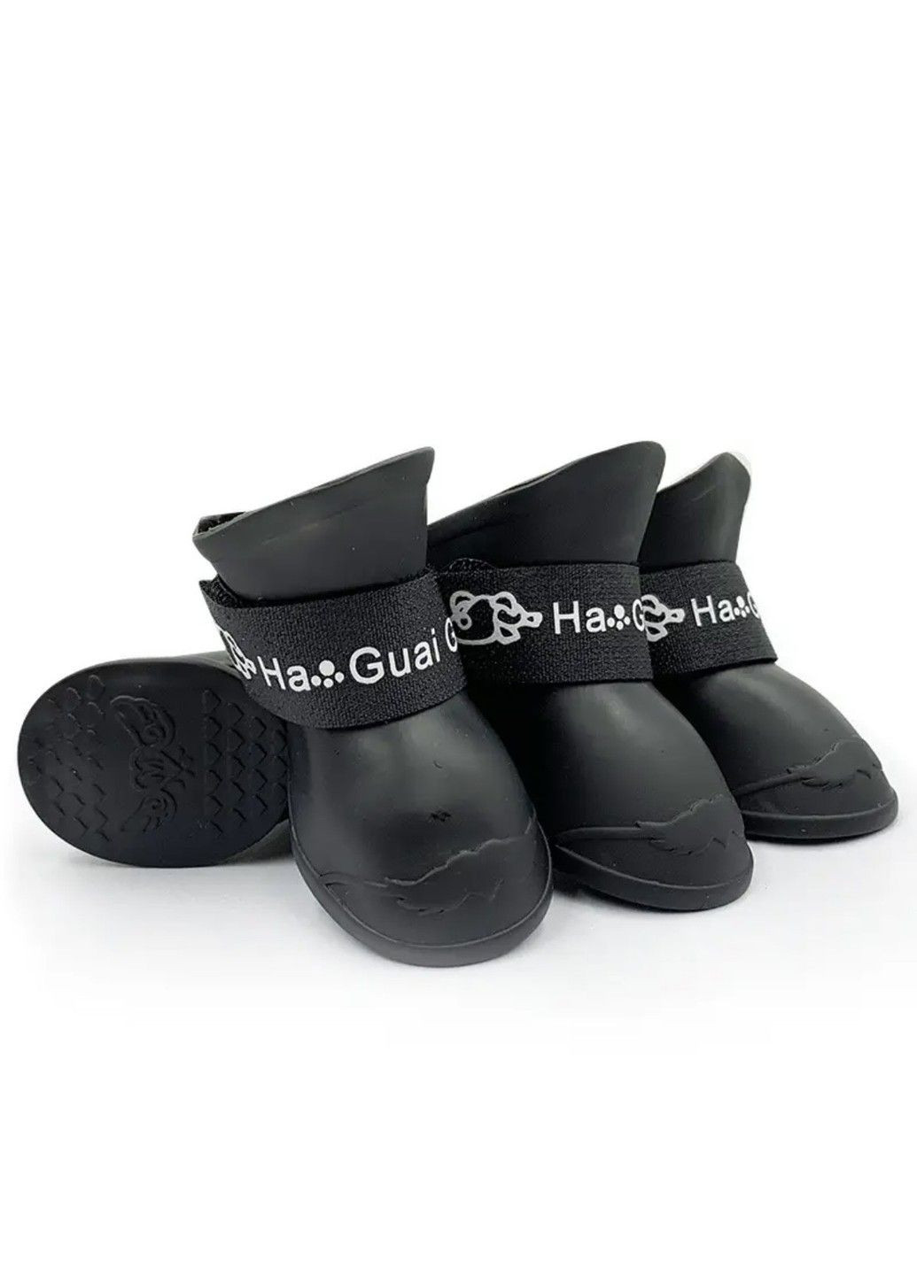 Обувь для собак резиновая "Daddy" Black 43 x 33 мм Size S Xtep (320953301)