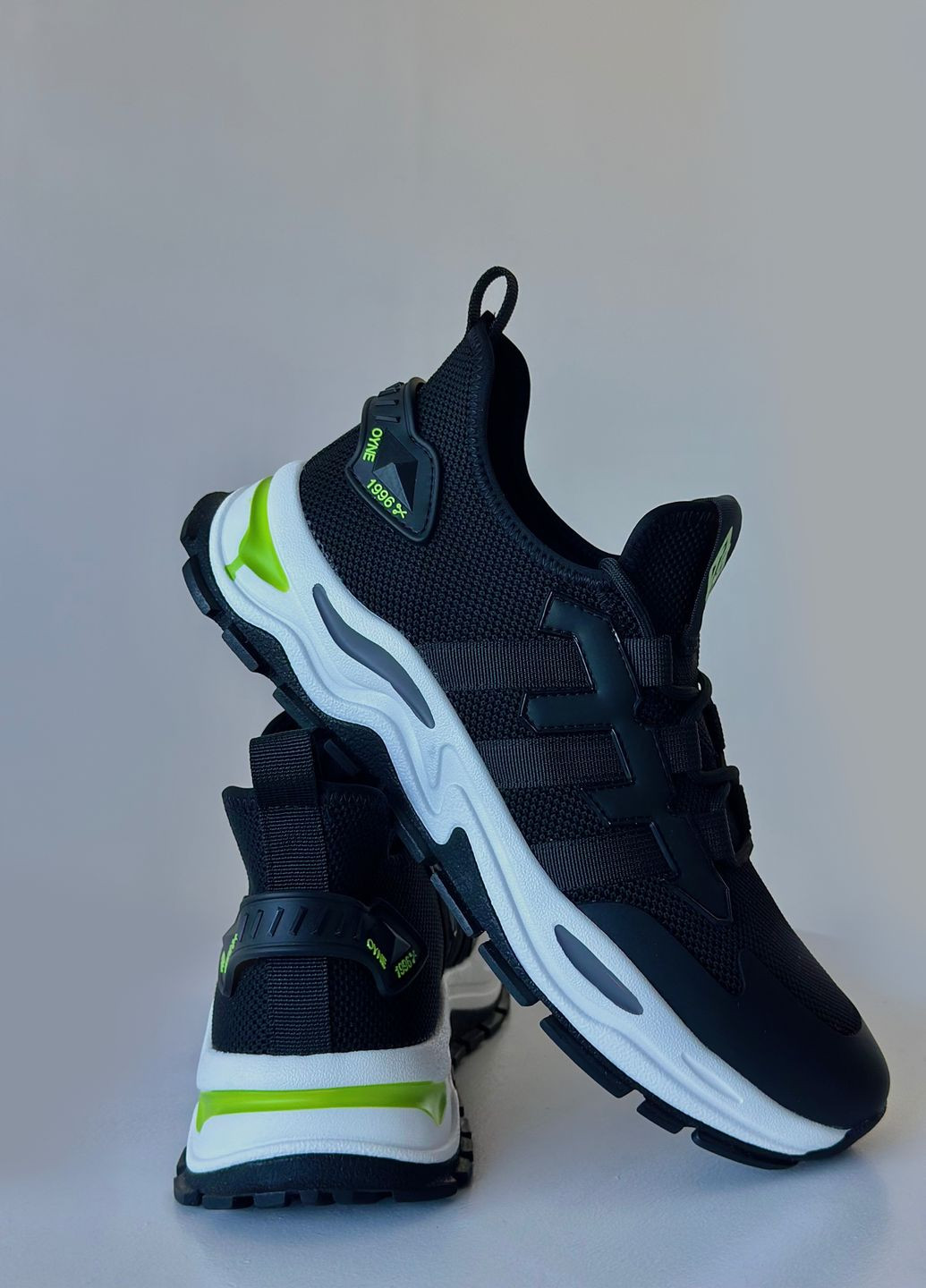 Черные кроссовки мужские Respect