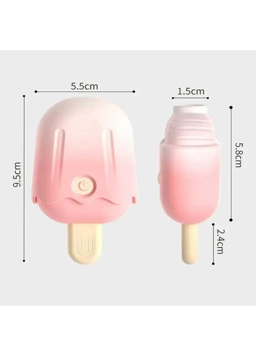 Вакуумный вибратор "Мороженое" Ice Lolly Lilo (370611758)