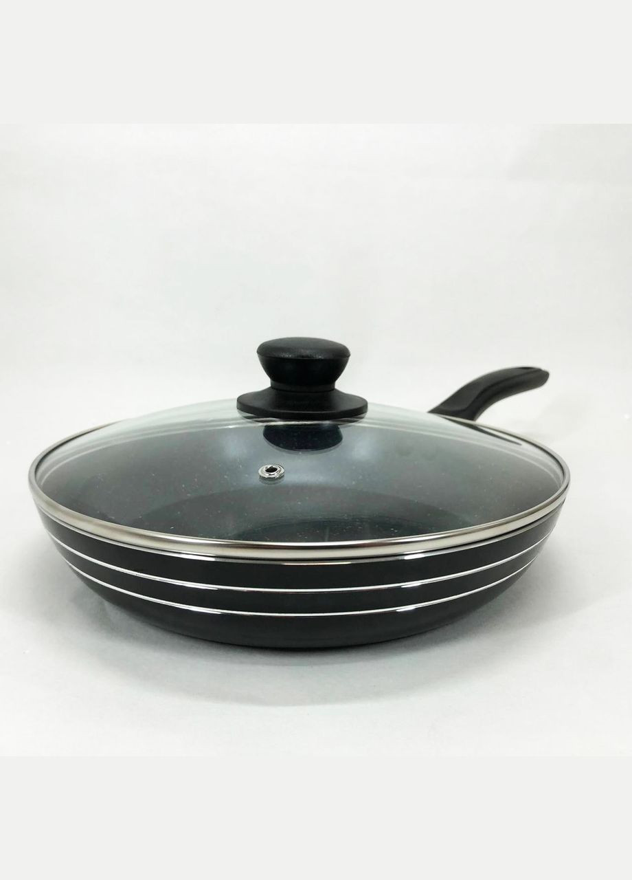 Сковорідка для кухні UN-5164 24 см, Сковорідки хорошої якості, Глибока сковорідка IV-229 для кухні Unique (351485827)