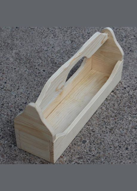 Ящик-переноска для інструментів з дерева Мельде бланже (ЯДИ-005801) No Brand (328908979)