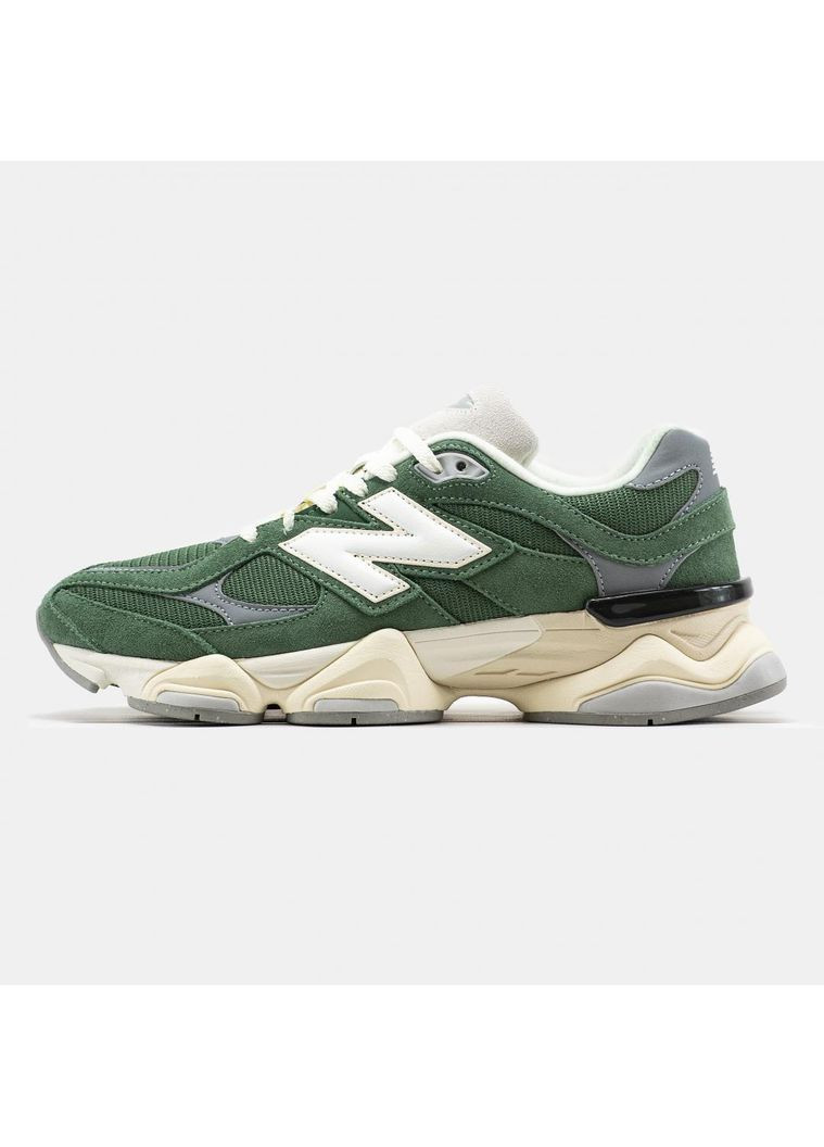 Сірі Зимовий кросівки чоловічі new balance 9060 green beige нью беланс 9060 No Brand
