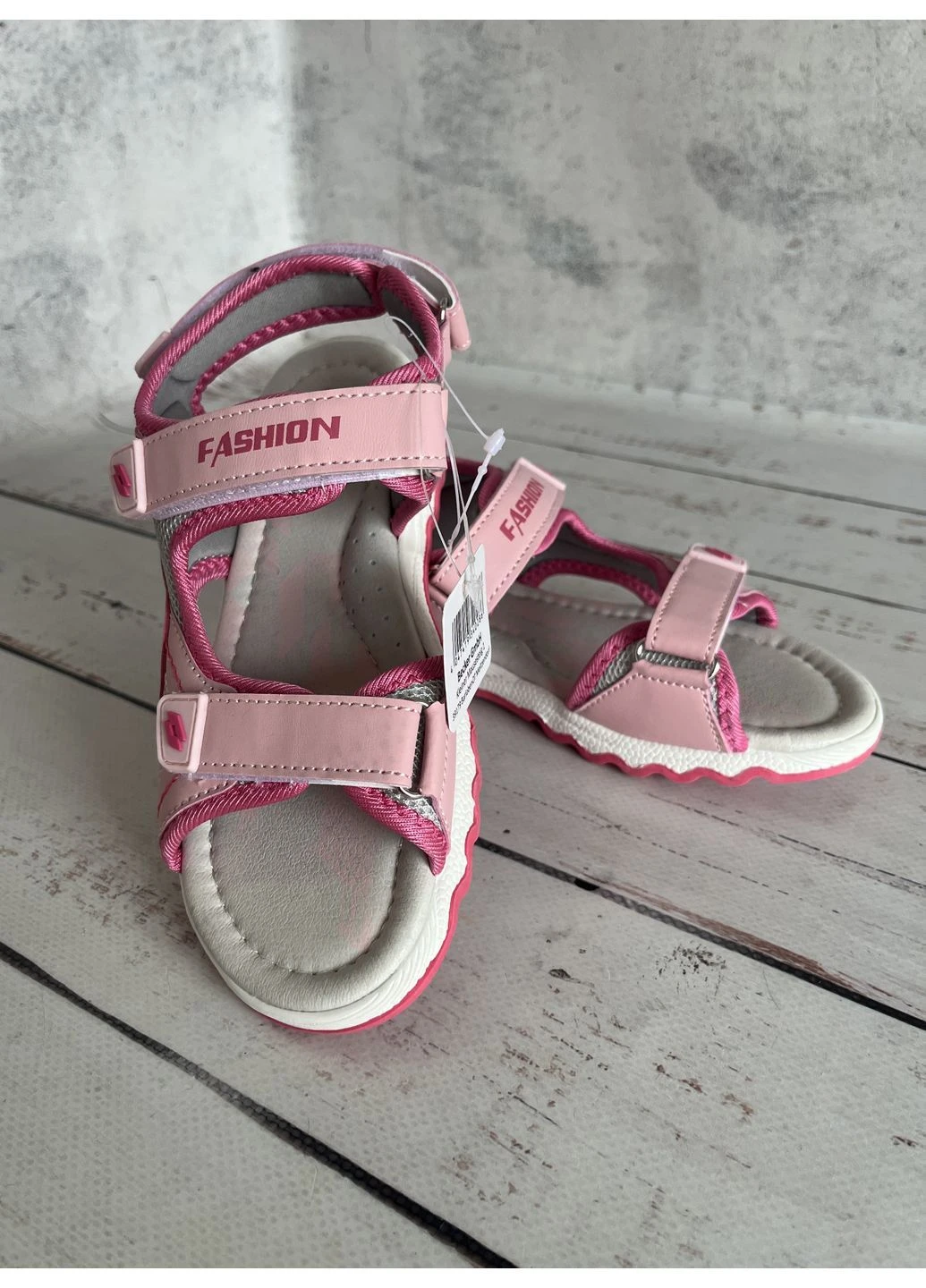 Розовые босоножки детские на девочку slobby розовый (1301) No Brand