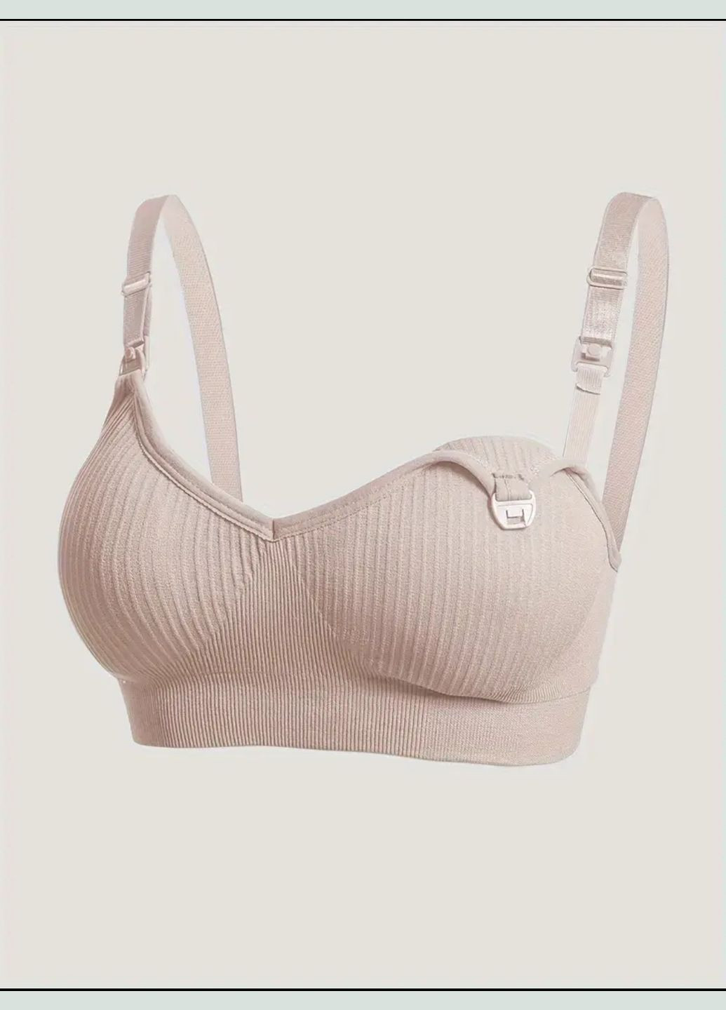 Пудровый топ для кормления No Brand