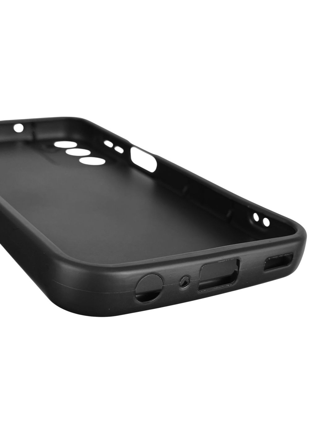 Чохол силіконовий Soft Touch для Galaxy M34 5G (SM-M346) чорний (Повний захист камери) Samsung (366387391)