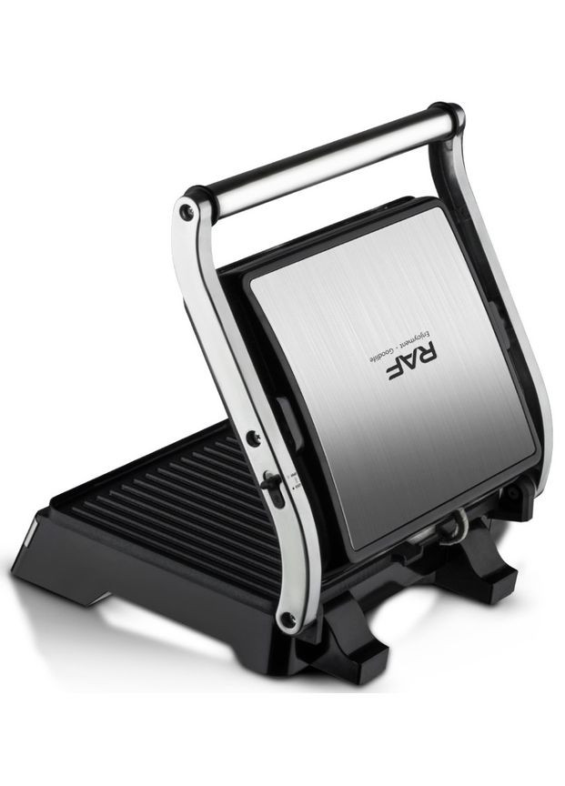 Притискний контактний гриль R.542 з антипригарним покриттям 2000 Вт RAF (297332171)