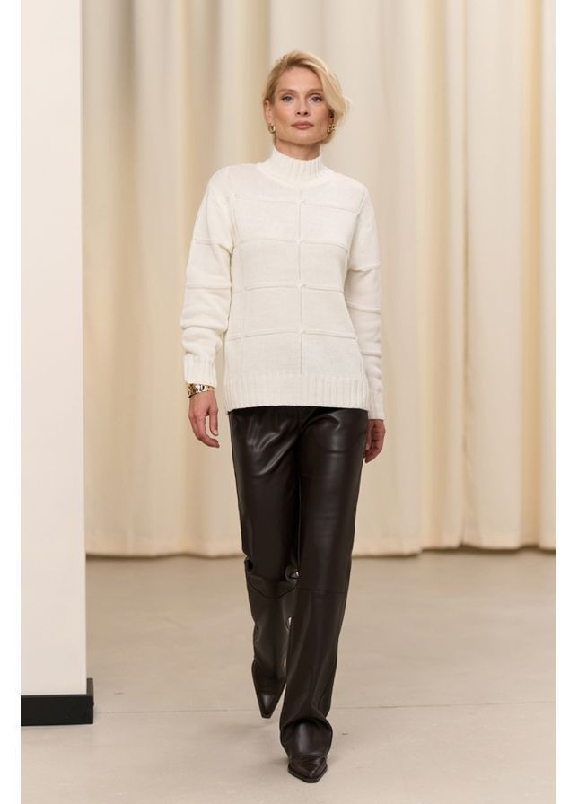 Молочный свитер 2804 молочный Triko Bakh