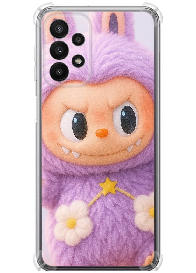 Силіконовий протиударний с посиленими кутами чохол 'Лабубу' для Endorphone Samsung Galaxy A23 A235F (342124150)