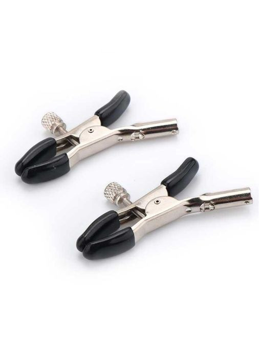 БДСМ затискачі для сосків - Чорний - Садомазо - (372733817)