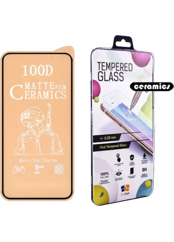 Стекло защитное Matte Ceramics Apple iPhone 13 Pro (606042) Drobak (398987336)