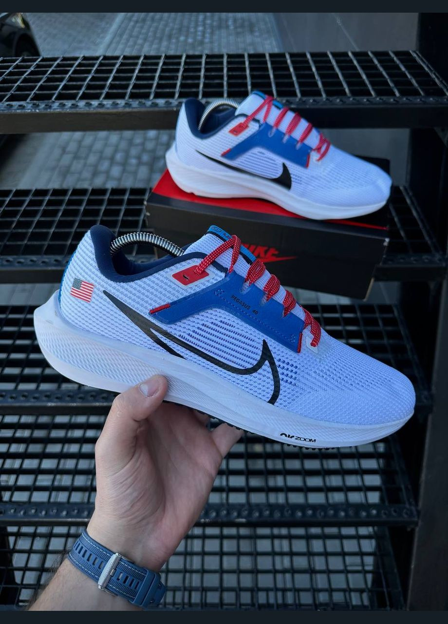 Белые всесезонные мужские кроссовки No Brand