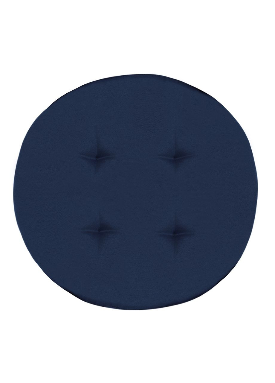 Подушка для стільця та крісла см темно-синій No Brand (325259229)