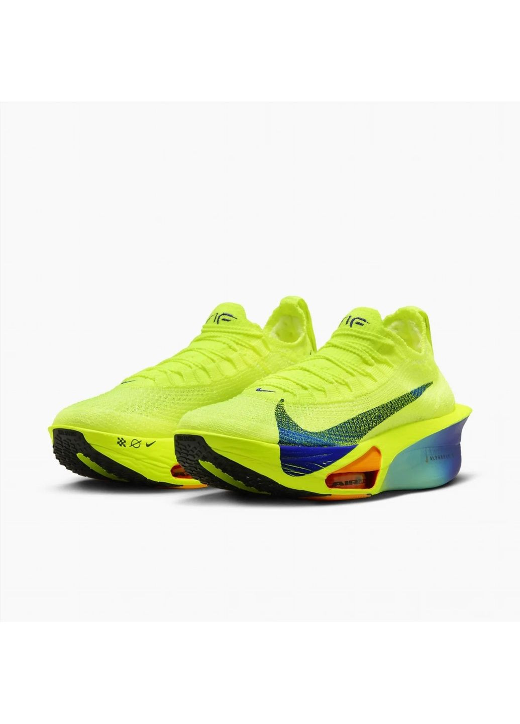 Кроссовки женские Alphafly 3 Green Nike зелёные (364838871)