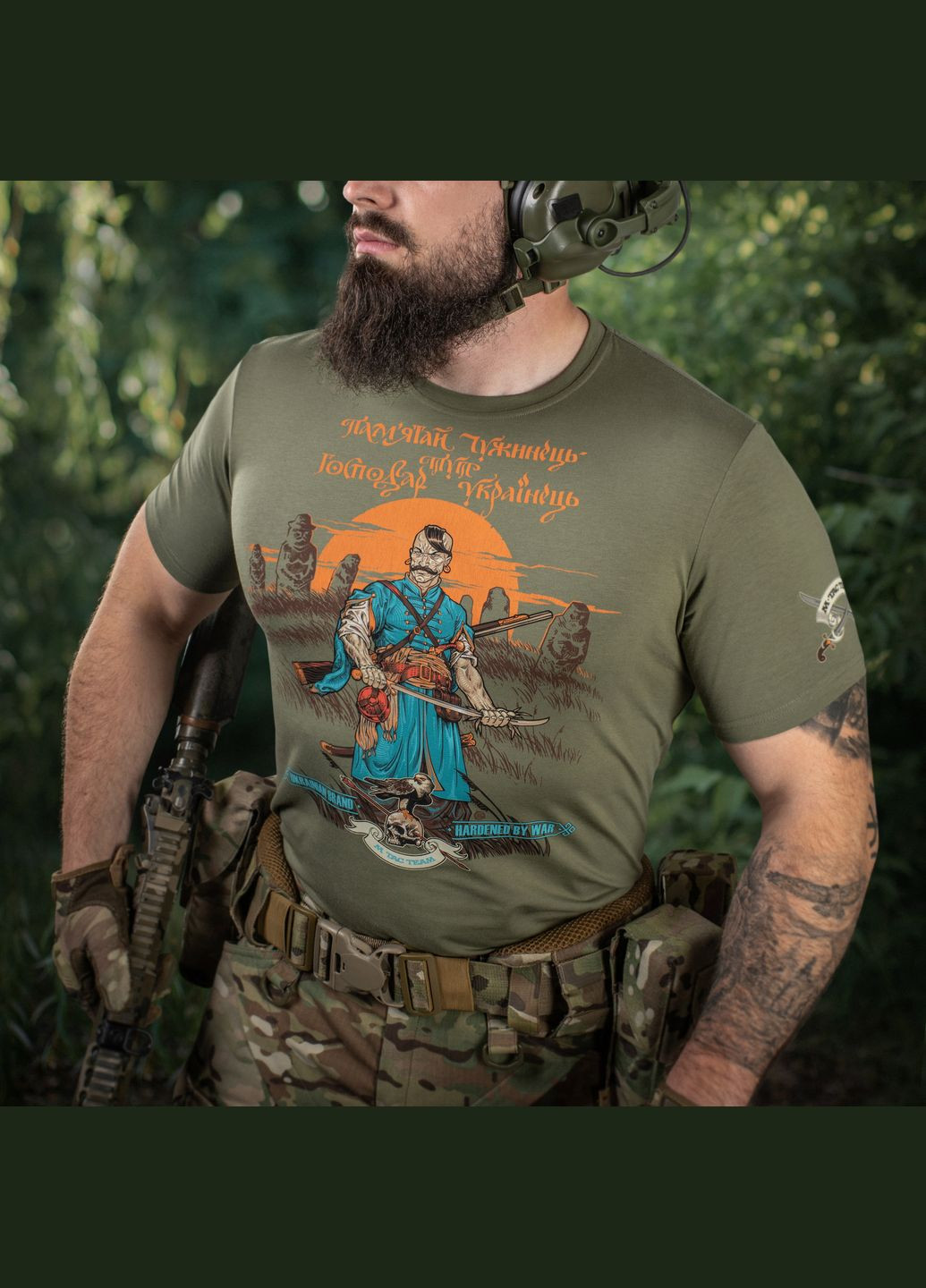 Футболка Господар землі Light Olive ( ) M-TAC (303414487)