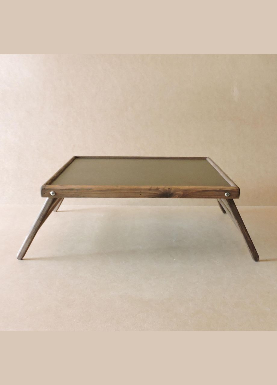 Столик-піднос для сніданку з дерева Вірджинія мускат (СТП-002007) No Brand (327848791)