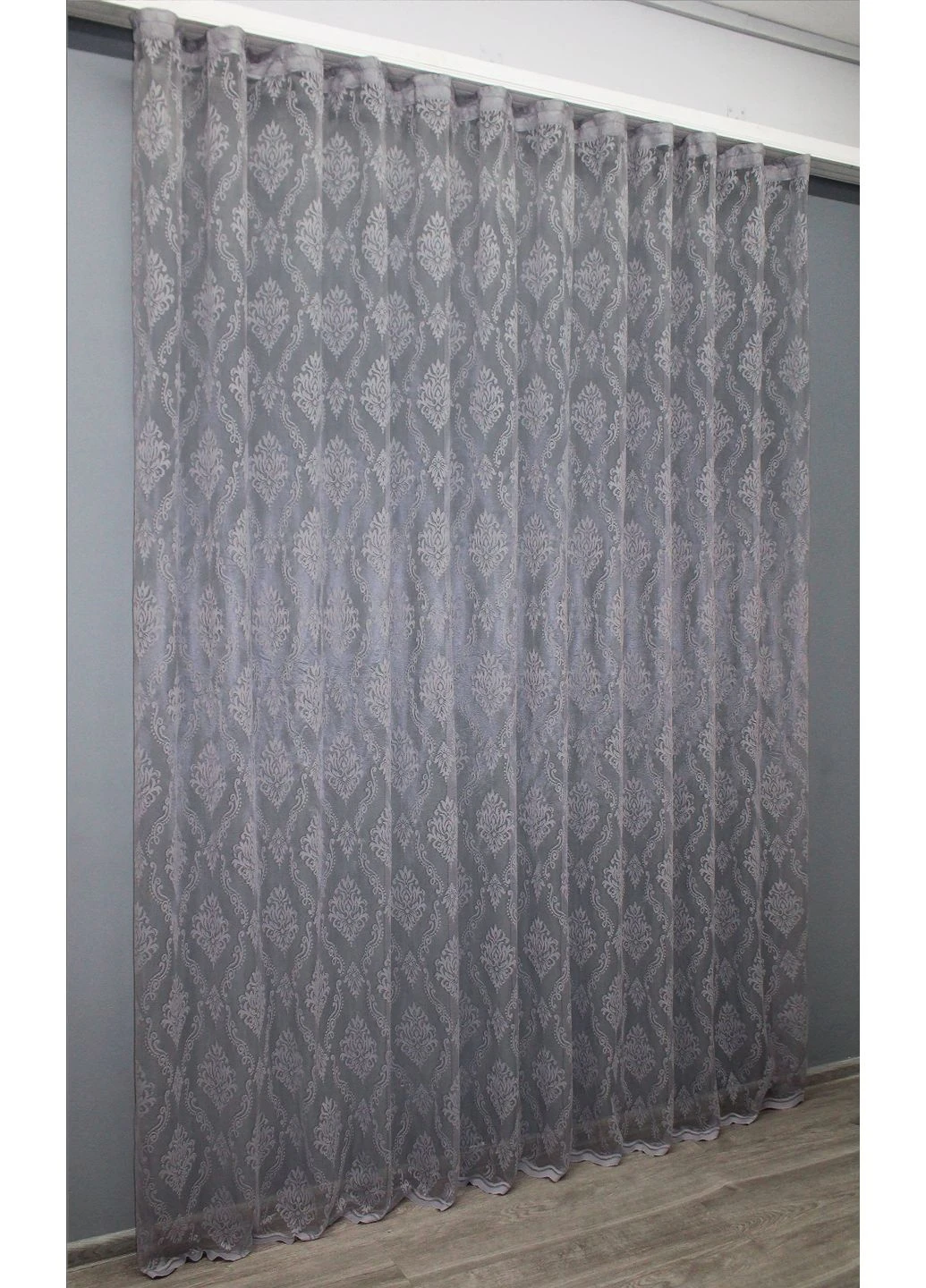 Тюль 1371т Корона Жаккард 300х270 см (42-0110) VR-Textil (298124657)